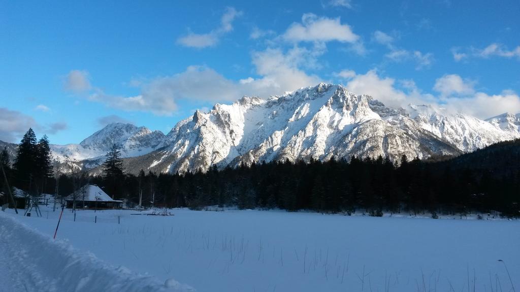 Alpenappartements Schwalbennestl ミッテンヴァルト エクステリア 写真