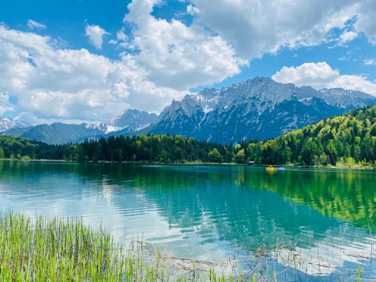 Alpenappartements Schwalbennestl ミッテンヴァルト エクステリア 写真